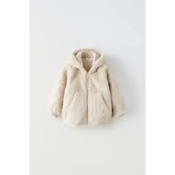 REVERSIBLE FAUX FUR JACKET 